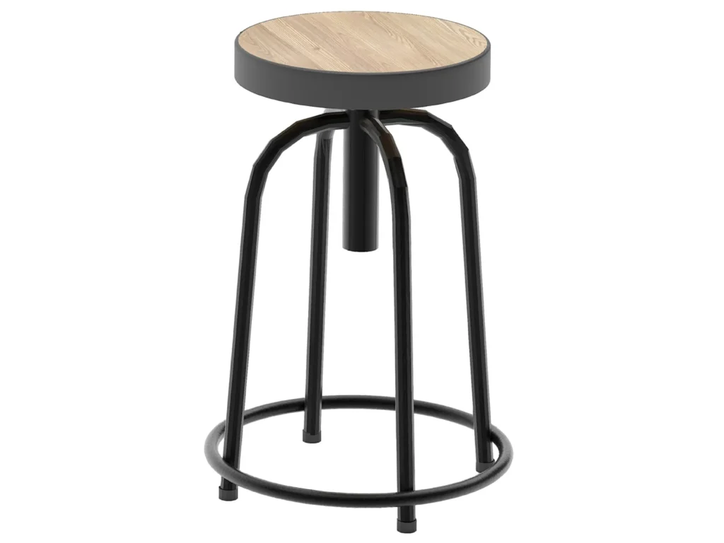 Tabouret de laboratoire