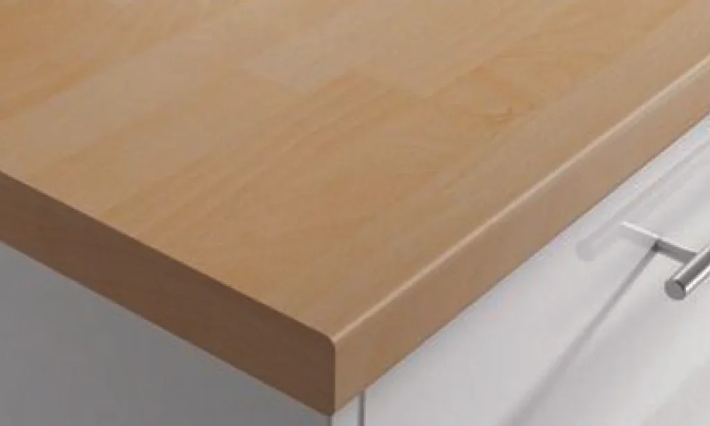 Solid wood worktop